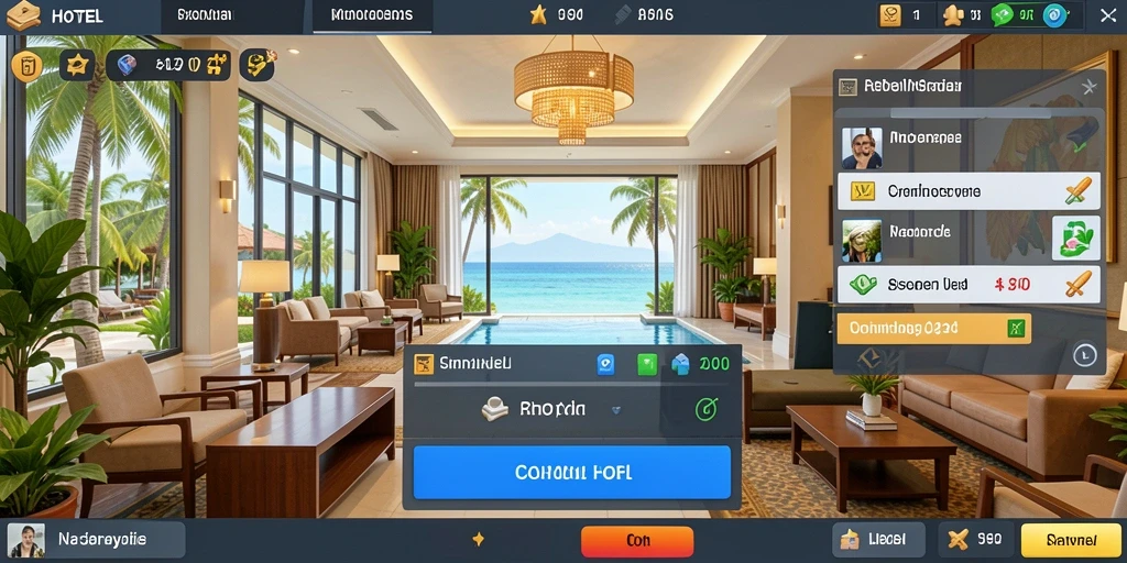 Screenshot memperlihatkan pertempuran seru melawan bos besar.