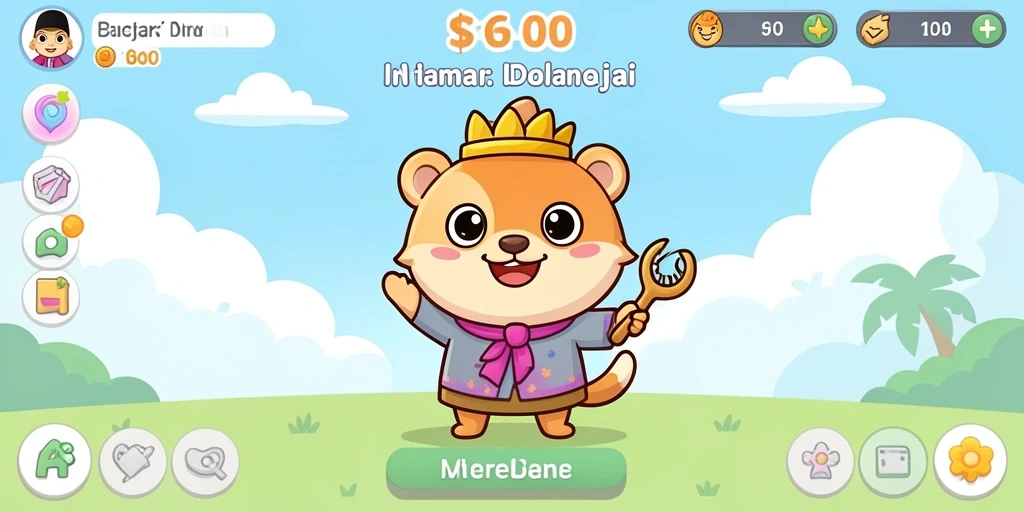 Screenshot memperlihatkan level baru yang menantang untuk dijelajahi.