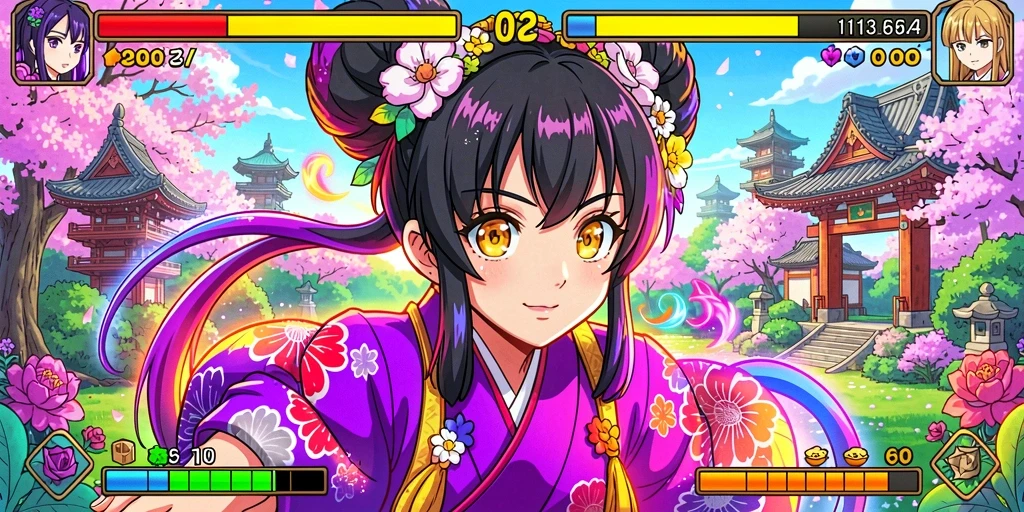 Tangkapan layar menampilkan kostumisasi karakter yang menarik.