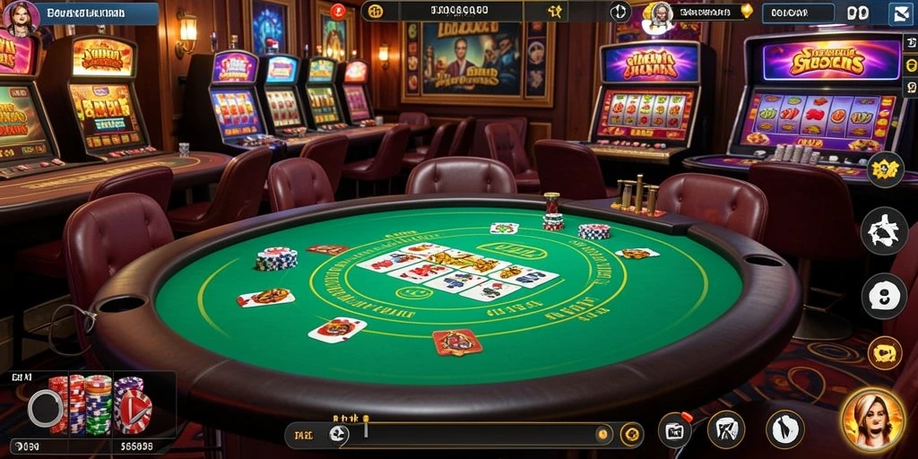 Tangkapan layar dari komunitas dalam game yang aktif.