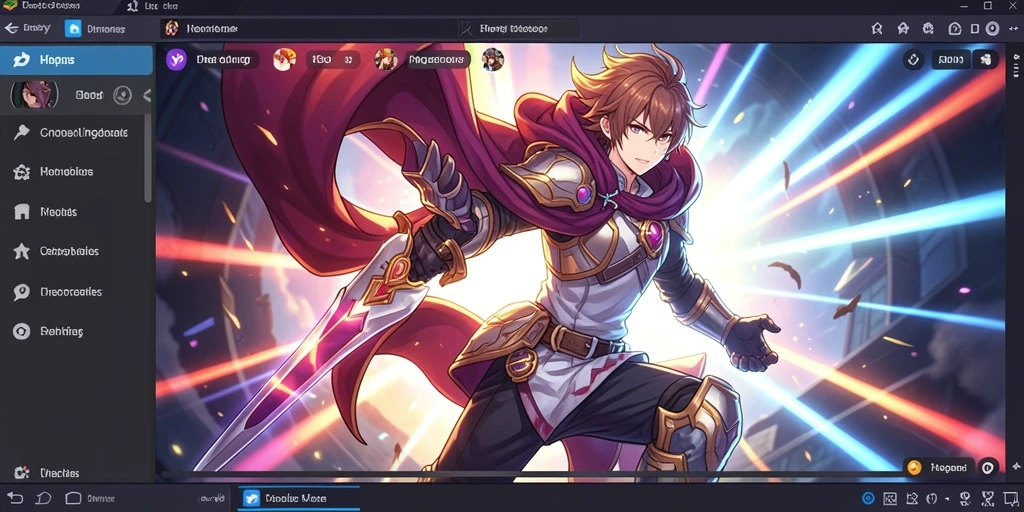 Tangkapan layar menunjukkan mode multiplayer yang seru.