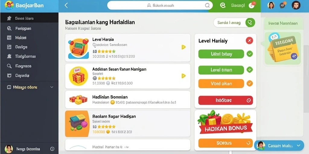 Mode permainan yang beragam dan mengasyikkan.